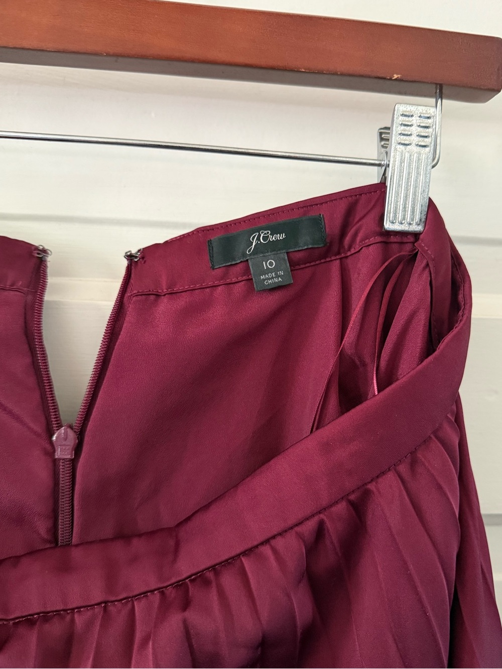 J. Crew Pleated Midi Skirt - 10 - Picture 6 of 9